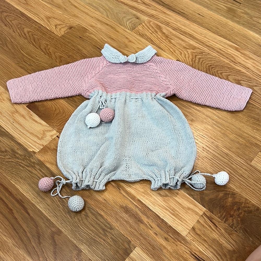 One-of-a-kind handmade organic cotton overalls